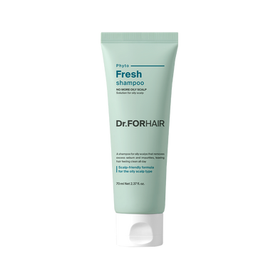 Міцелярний шампунь для жирної шкіри голови Dr.FORHAIR Phyto Fresh Shampoo, 70мл Купити в Україні