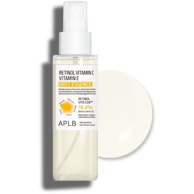 Омолаживающая эссенция-спрей с ретинолом, витаминами C и E APLB Retinol Vitamin C Vitamin E Mist Essence, 105 мл на KRKR.COM.UA