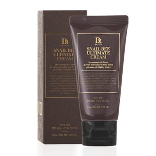 Крем с ферментированным муцином улитки и пчелиным ядом Benton Snail Bee Ultimate Cream, 50 г Купить в Украине