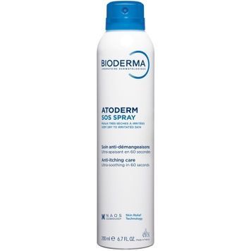 Заспокійливий SOS-спрей для сухої, подразненої та атопічної шкіри Bioderma Atoderm SOS Spray, 200 мл на KRKR.COM.UA