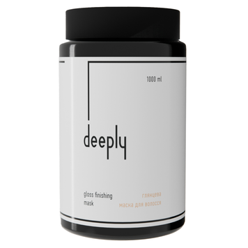 Глянцева маска для волосся Deeply Gloss Finishing Mask, 1000 мл на KRKR.COM.UA