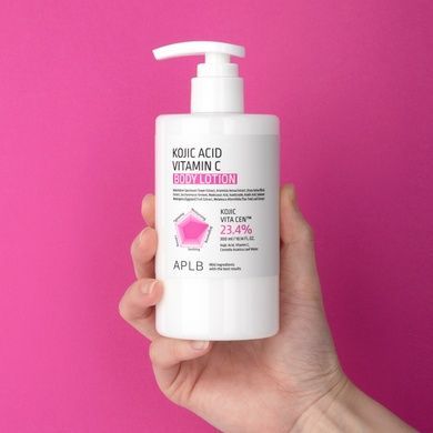 Лосьон для тела с койевой кислотой и витамином C APLB Kojic Acid Vitamin C Body Lotion, 300 мл на KRKR.COM.UA
