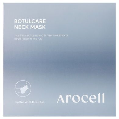 Гидрогелевая маска для шеи с ботулиническим полипептидом и коллагеном Arocell Botulcare Neck Mask, 13 г * 5 шт. на KRKR.COM.UA