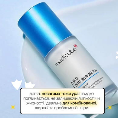Себорегулирующая противовоспалительная сыворотка Medicube Zero Pore Serum 2.0, 37 мл на KRKR.COM.UA