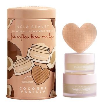 Подарунковий набір для догляду за губами &laquo;Кокос-Ваніль&raquo; NCLA Beauty Coconut Vanilla Lip Care Set, 3 в 1 на KRKR.COM.UA