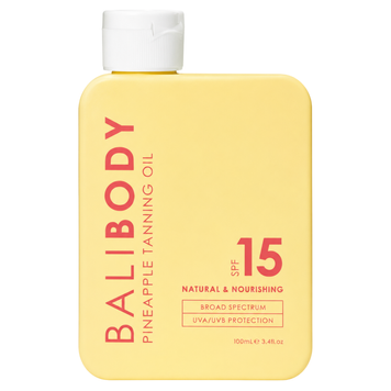Масло для засмаги з екстрактом ананаса SPF15 Bali Body Pineapple Tanning Oil SPF15, 100 мл на KRKR.COM.UA