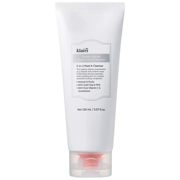 Очищуюча маска з вітаміном С для обличчя Dear Klairs Freshly Juiced Vitamin Mask Cleanser, 150 мл на KRKR.COM.UA