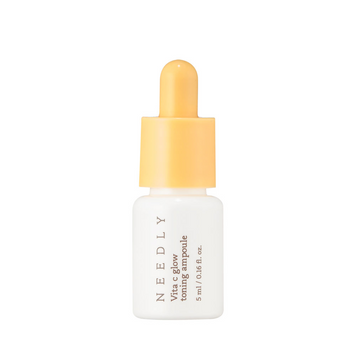 Тонізуюча сироватка з вітаміном С для сяяння шкіри Needly Vita C glow toning ampoule, мініатюра 5 мл на KRKR.COM.UA