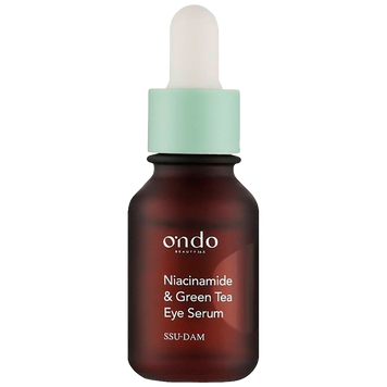 Сыворотка с ниацинамидом для кожи вокруг глаз Ondo Beauty 36.5 Niacinamide & Green Tea Eye Serum, 15 мл на KRKR.COM.UA