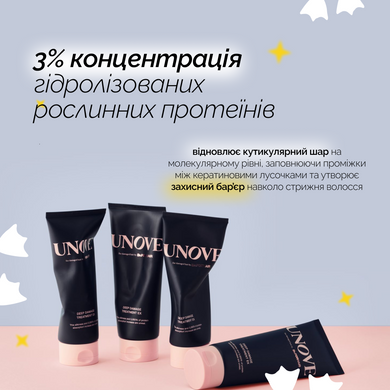Протеїнова маска для пошкодженого волосся UNOVE Deep Damage Treatment EX Warm Petal, 320мл Купити в Україні
