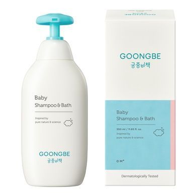 Дитячий шампунь і гель для купання GOONGBE Baby Shampoo & Bath, 350 мл на KRKR.COM.UA