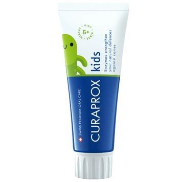 Детская зубная паста с фтором и вкусом мяты - с 6-ти лет, CURAPROX Kids Mint, 60 мл на KRKR.COM.UA