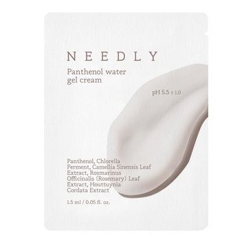 Заспокійливий крем - гель з пантенолом Needly Panthenol Water Gel Cream, тестер 1.5 мл на KRKR.COM.UA