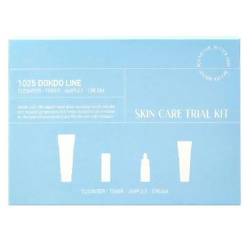 Набор миниверсий средств с морской водой ROUND LAB 1025 Dokdo Trial Kit, 4 в 1 на KRKR.COM.UA