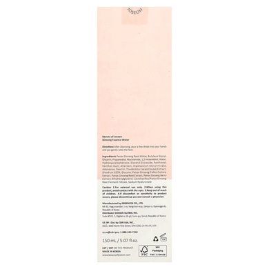 Зволожувальна есенція з екстрактом женьшеню Beauty of Joseon Ginseng Essence Water, 150 мл на KRKR.COM.UA