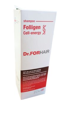 Уцінка Шампунь для зміцнення та відновлення зрілого волосся Dr.FORHAIR Folligen Cell Energy , 500мл Купити в Україні