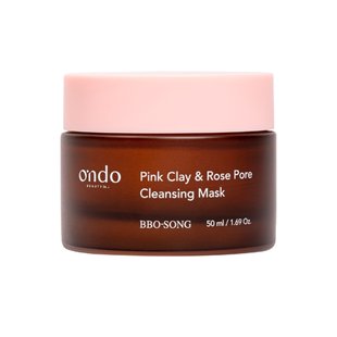 Очищувальна маска з рожевою глиною та трояндою Ondo Beauty 36.5 Pink Clay & Rose Pore Cleansing Mask, 50 мл Купити в Україні