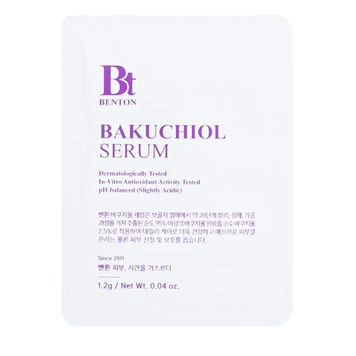 Сироватка з бакучіолом Benton Bakuchiol Serum, 1.2 г на KRKR.COM.UA