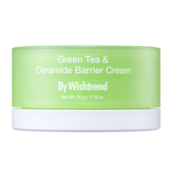 Восстановительный крем с зеленым чаем и церамидами By Wishtrend Green Tea & Ceramide Barrier Cream, 50 мл на KRKR.COM.UA