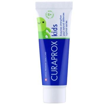 Дитяча зубна паста з фтором та смаком мʼяти - з 6-ти років, CURAPROX Kids Mint, 10 мл на KRKR.COM.UA