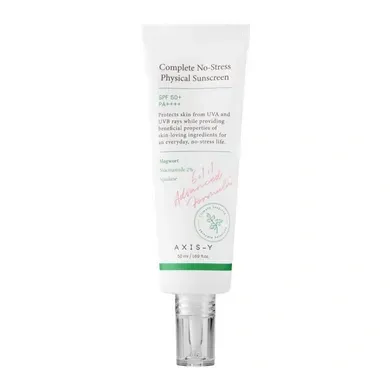 AXIS-Y Complete No-Stress Physical Sunscreen SPF50+/PA++++