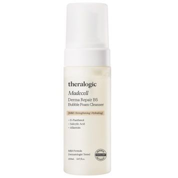 Пінка-мус для вмивання з Д-пантенолом Theralogic Madecell Derma Repair B5 Bubble Foam Cleanser, 150 мл на KRKR.COM.UA