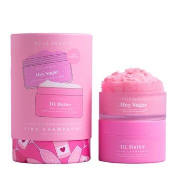 Подарунковий набір для догляду за тілом &laquo;Рожеве шампанське&raquo; NCLA Beauty Pink Champagne Body Care Discovery Set, 2 в 1 на KRKR.COM.UA