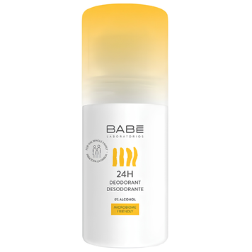 Шариковый дезодорант сенсетив 24 часа BABE Laboratorios BODY Deodorant 24H Roll On, 50 мл на KRKR.COM.UA