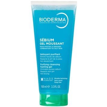 Гель для вмивання Bioderma Sebium Foaming Gel, 100 мл на KRKR.COM.UA
