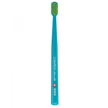 Зубная щетка Curaprox CS 5460 Ultra Soft, Бірюзовий - салатовий на KRKR.COM.UA