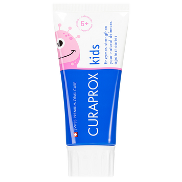 Дитяча зубна паста з фтором та смаком кавуна - з 6-ти років, CURAPROX Kids Watermelon, 60 мл на KRKR.COM.UA