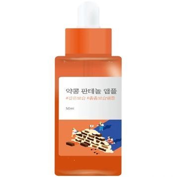 Концентрована сироватка з екстрактом соєвих бобів та пантенолом ROUND LAB Soybean Panthenol Ampoule, 50 мл на KRKR.COM.UA
