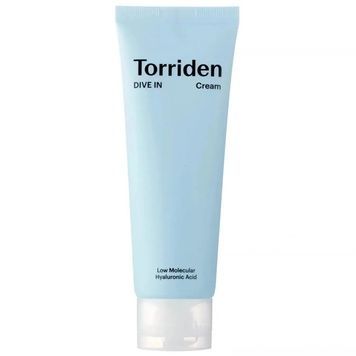 Зволожувальний крем з гіалуроновою кислотою Torriden DIVE-IN Low Molecular Hyaluronic Acid Cream, 80 мл на KRKR.COM.UA