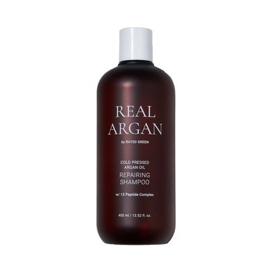 Восстанавливающий шампунь с аргановым маслом Rated Green Real Argan Repairing Shampoo, 400 мл Купить в Украине