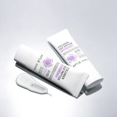 Сонцезахисний крем з колагеном, EGF та пептидами APLB Collagen EGF Peptide Sunscreen SPF50+ PA++++, 40 мл на KRKR.COM.UA