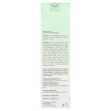 Очищувальний гель з екстрактом зеленої сливи Beauty of Joseon Green Plum Refreshing Cleanser, 100 мл на KRKR.COM.UA