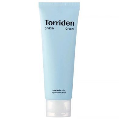 Зволожувальний крем з гіалуроновою кислотою Torriden DIVE-IN Low Molecular Hyaluronic Acid Cream, 80 мл на KRKR.COM.UA