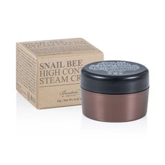 Крем з муцином равлика і бджолиною отрутою Benton Snail Bee High Content Steam Cream, Мініатюра 12г Купити в Україні