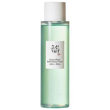 Відлущувальний тонер з екстрактом зеленої сливи та AHA і BHA кислотами Beauty of Joseon Green Plum Refreshing Toner: AHA + BHA, 150 мл на KRKR.COM.UA