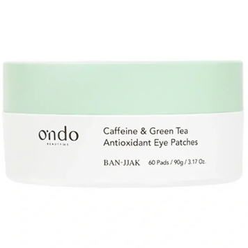 Гидрогелевые антиоксидантные патчи для кожи вокруг глаз Ondo Beauty 36.5 Caffeine & Green Tea Antioxidant Eye Patches, 60 шт на KRKR.COM.UA
