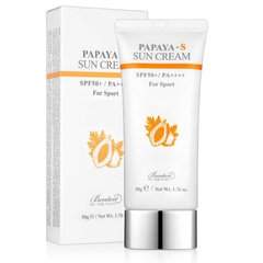 Сонцезахисний крем з екстрактом папайї BENTON Papaya Sun Cream SPF 50+/ PA++++, 50 мл Купити в Україні