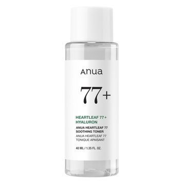 Заспокійливий тонер із екстрактом гуттуїнії Anua Heartleaf 77 Soothing Toner, 40 мл на KRKR.COM.UA
