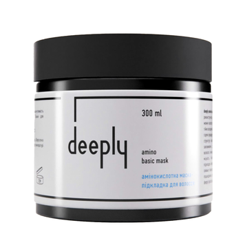 Амінокислотна маска-підкладка для волосся Deeply Amino Basic Mask, 300 мл на KRKR.COM.UA