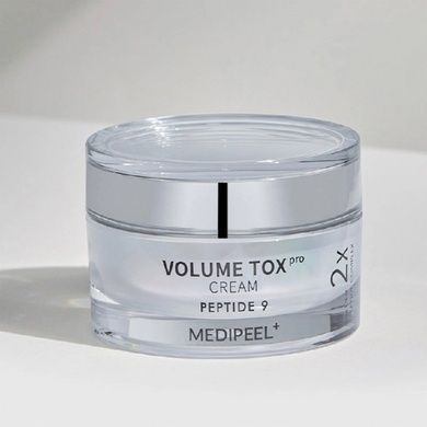 Антивозрастной пептидный крем для упругости кожи лица MEDIPEEL Peptide Volume Tox Cream Pro, 50 г на KRKR.COM.UA