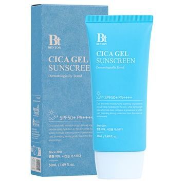 Уцінка Зволожувальна сонцезахисна крем-сироватка з центелою Benton CICA Gel Sunscreen Serum SPF50/PA++++, 50 мл на KRKR.COM.UA