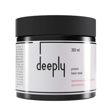 Протеїнова маска-підкладка для волосся Deeply Protein Basic Mask, 300 мл на KRKR.COM.UA