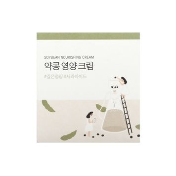 Поживний крем з екстрактом чорних соєвих бобів ROUND LAB Soybean Nourishing Cream, 2 мл на KRKR.COM.UA
