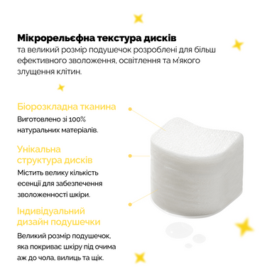 Уцінка Зволожувальні тонер-педи для сяйва шкіри Needly Vita C Glow Jelly Pad, 60 шт Купити в Україні