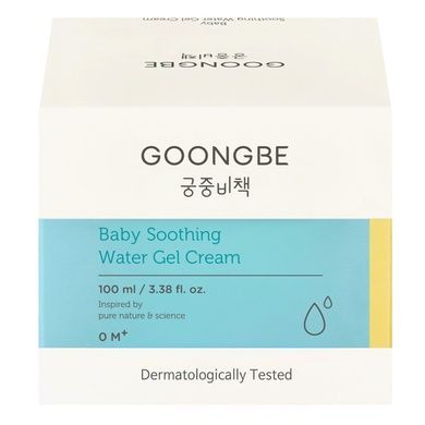 Заспокійливий гель-крем для дітей GOONGBE Baby Soothing Water Gel Cream, 100 мл на KRKR.COM.UA