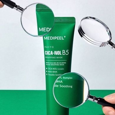 Заспокійлива маска-плівка для чутливої шкіри обличчя MEDIPEEL Phyto Cica-Nol B5 Calming Wrapping Mask, 70 мл на KRKR.COM.UA